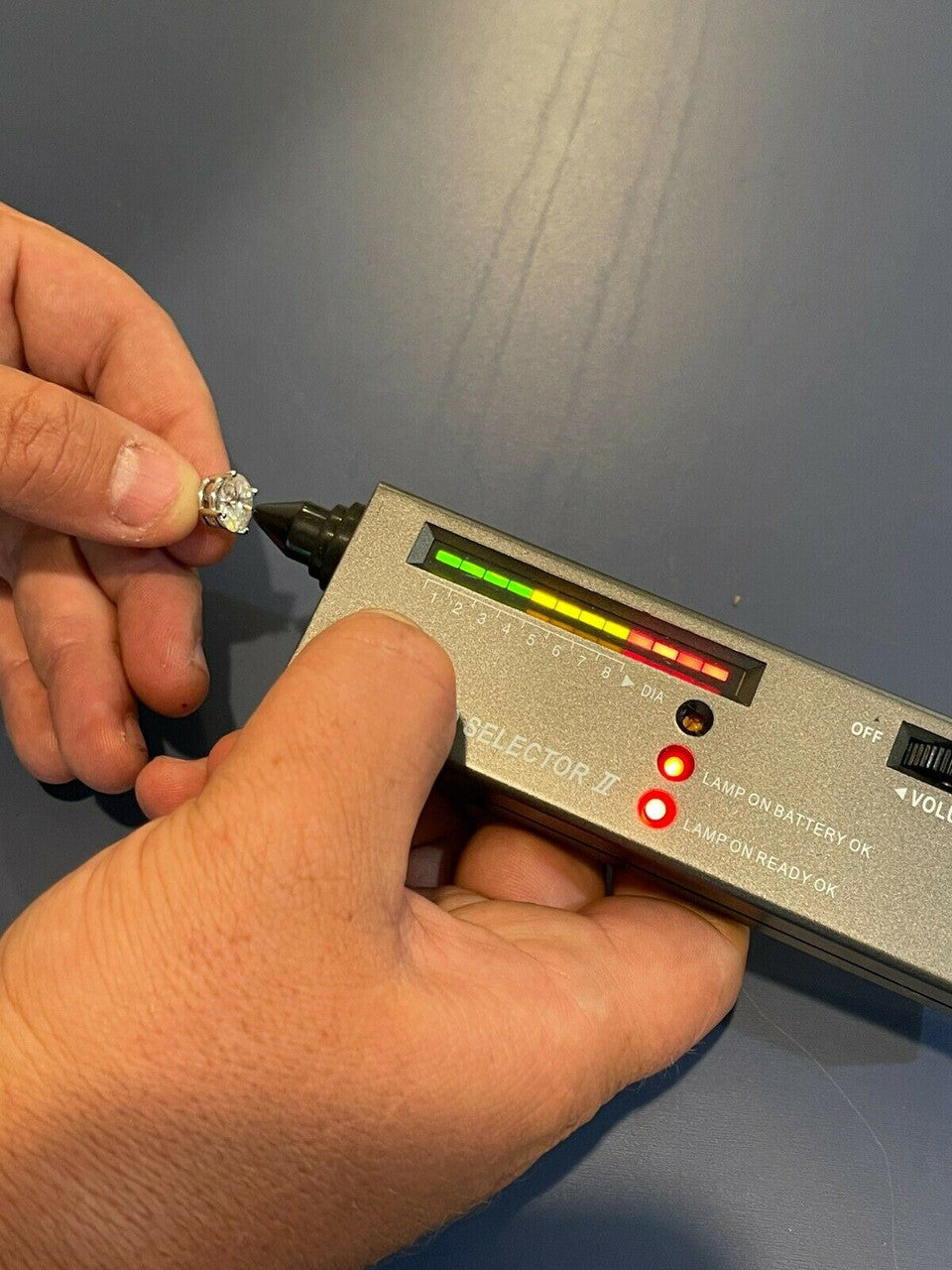 HarlemBling 8ct TW Moissanite Huge Big Mens 10mm Solitaire Stud Earrings GRA Certified VVS1