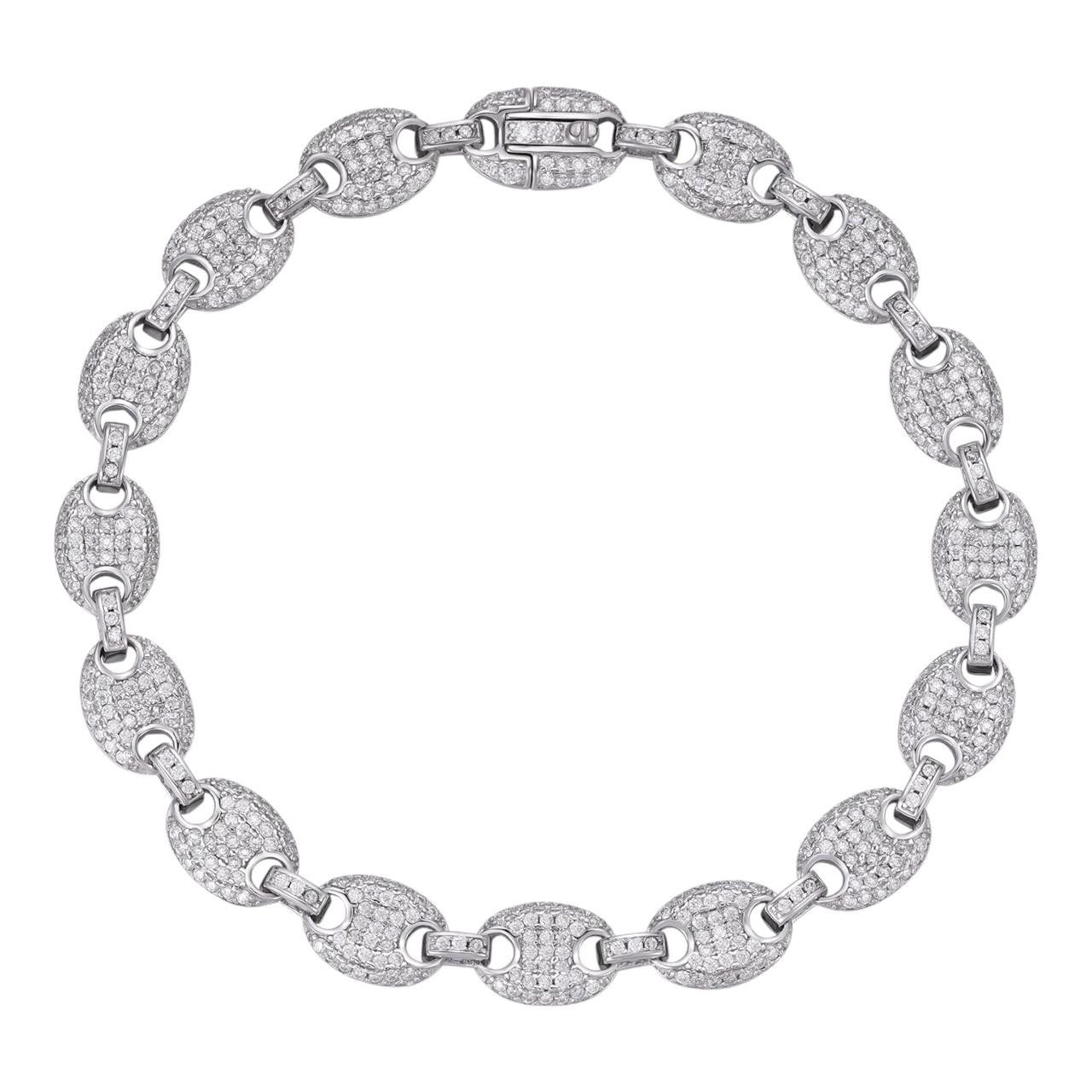 Men's Women's 8mm Gucci Link Bracelet Solid 925 Sterling Silver