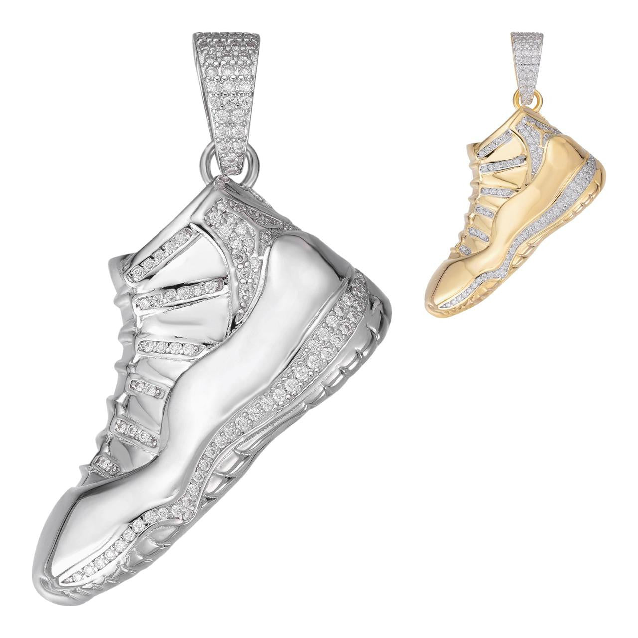 nike air jordan gold pendant