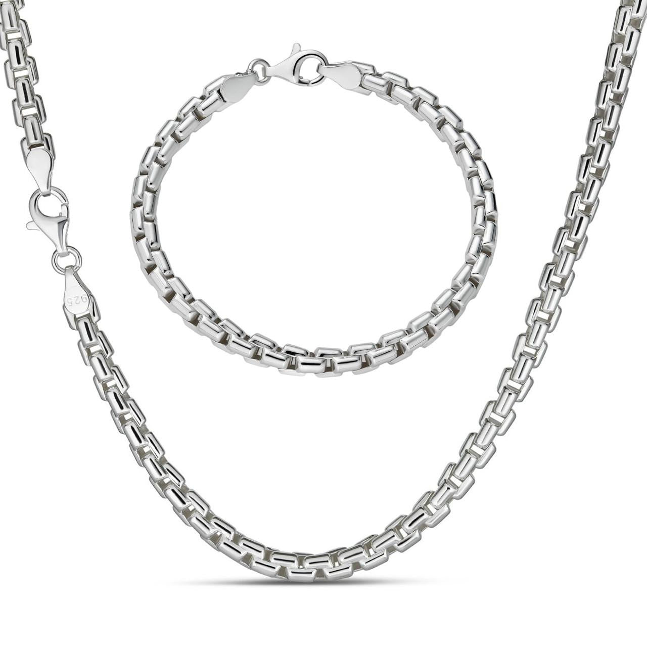 エルメス　リボン　ロール　2005 AS THE  FLOWS 〜〜 925 Sterling Silver 6mm Men's Rounded Rolo Hermes Link Chain