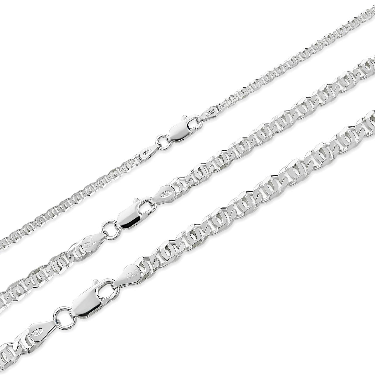 Real Tiger Eye Link Chain Necklace Or Bracelet Solid 925 Sterling