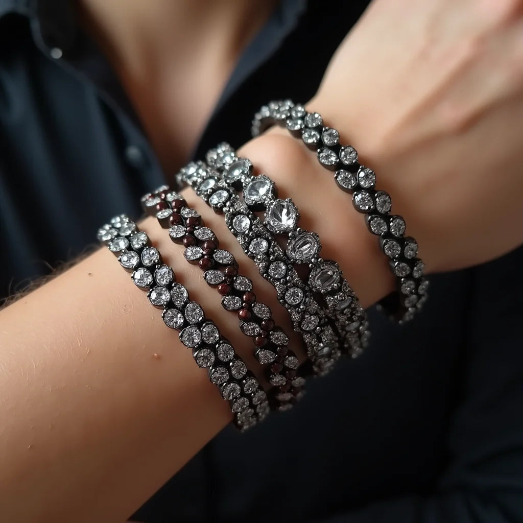 Iced Out Bracelets - Iced Out Bracelets Elevate Everyday Style with Confidence