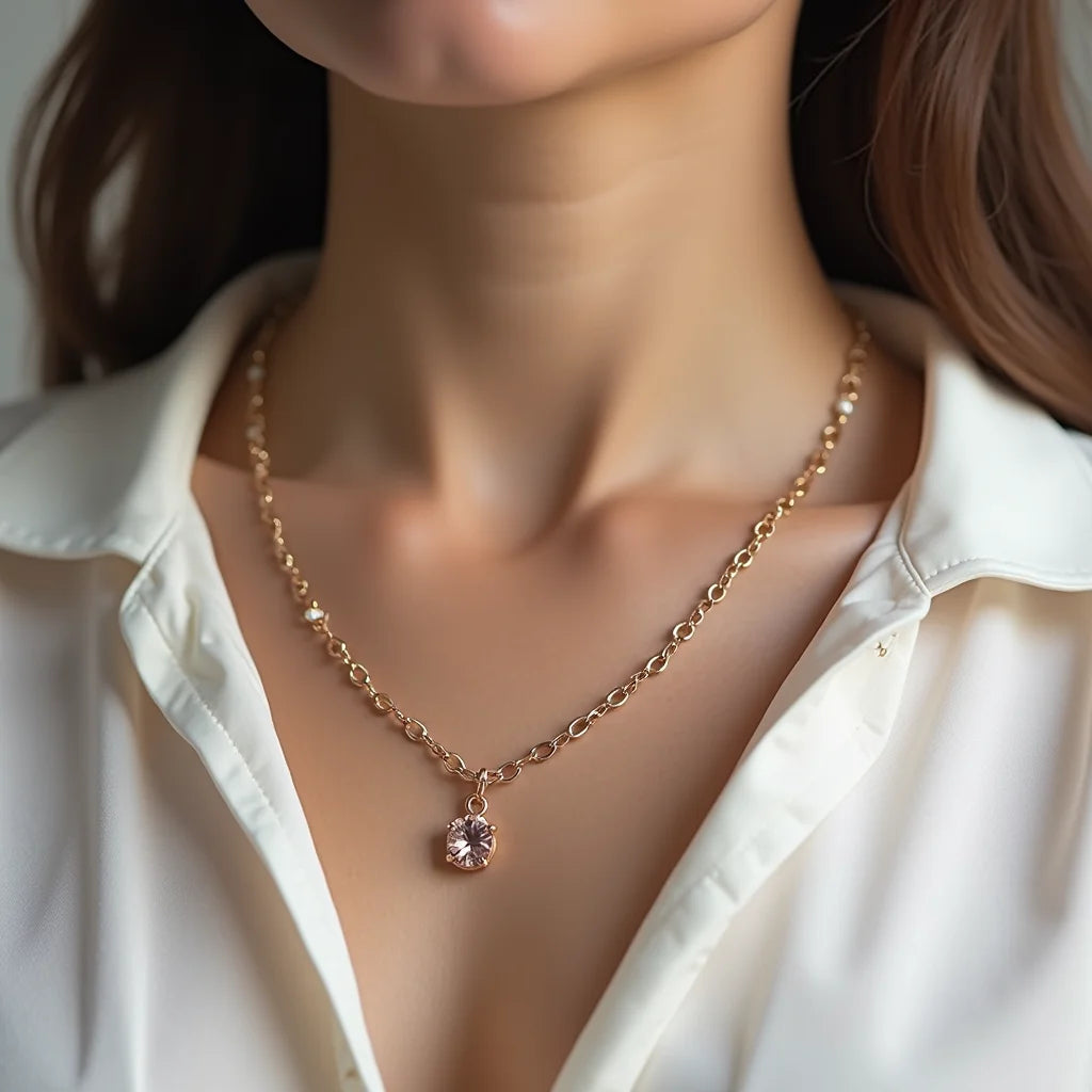 Moissanite Chains - Moissanite Chains: Elegant and Durable Everyday Jewelry