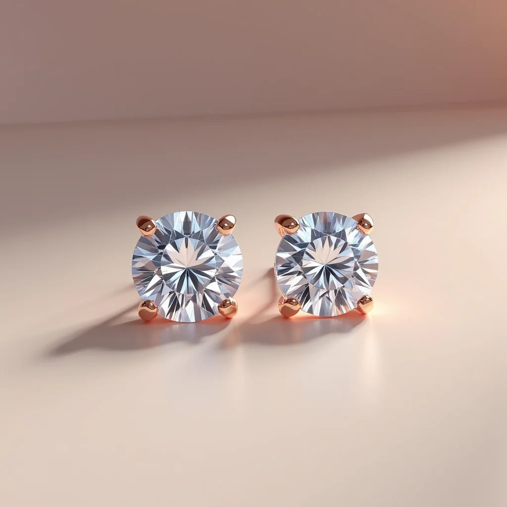Moissanite Stud Earrings - How Moissanite Stud Earrings Sparkle A Simple Buyers Guide