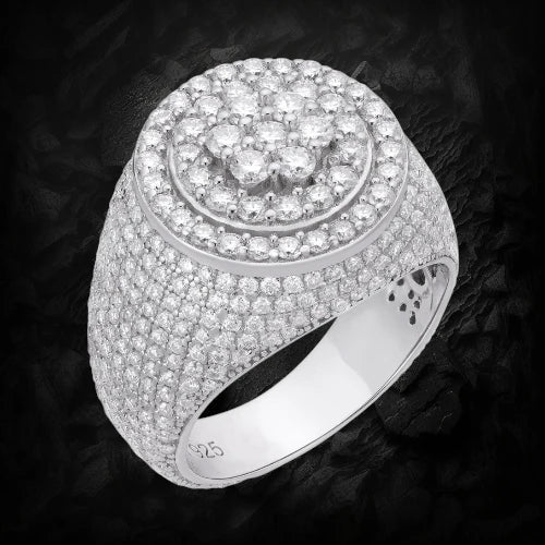 mens moissanite ring