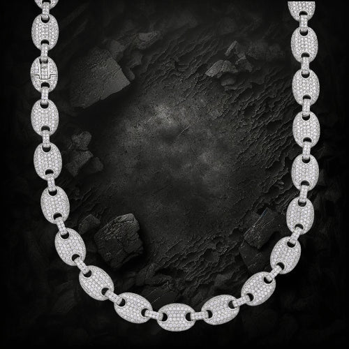 Iced out mens chain