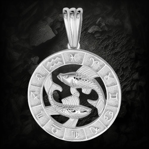zodiac sign pendant
