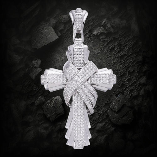 moissanite cross