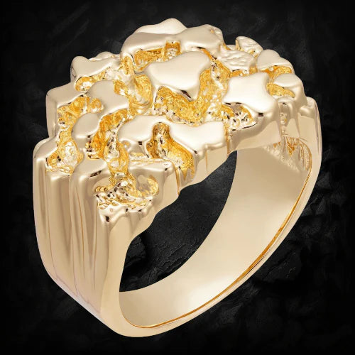 solid gold ring