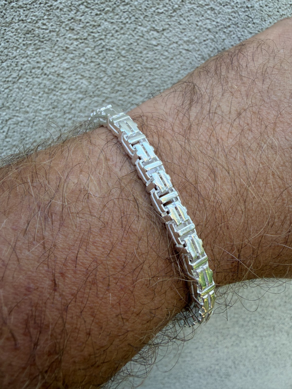 Roman Franco-Byzantine - 925 Sterling Silver - 7"-8.5" - 5.5mm