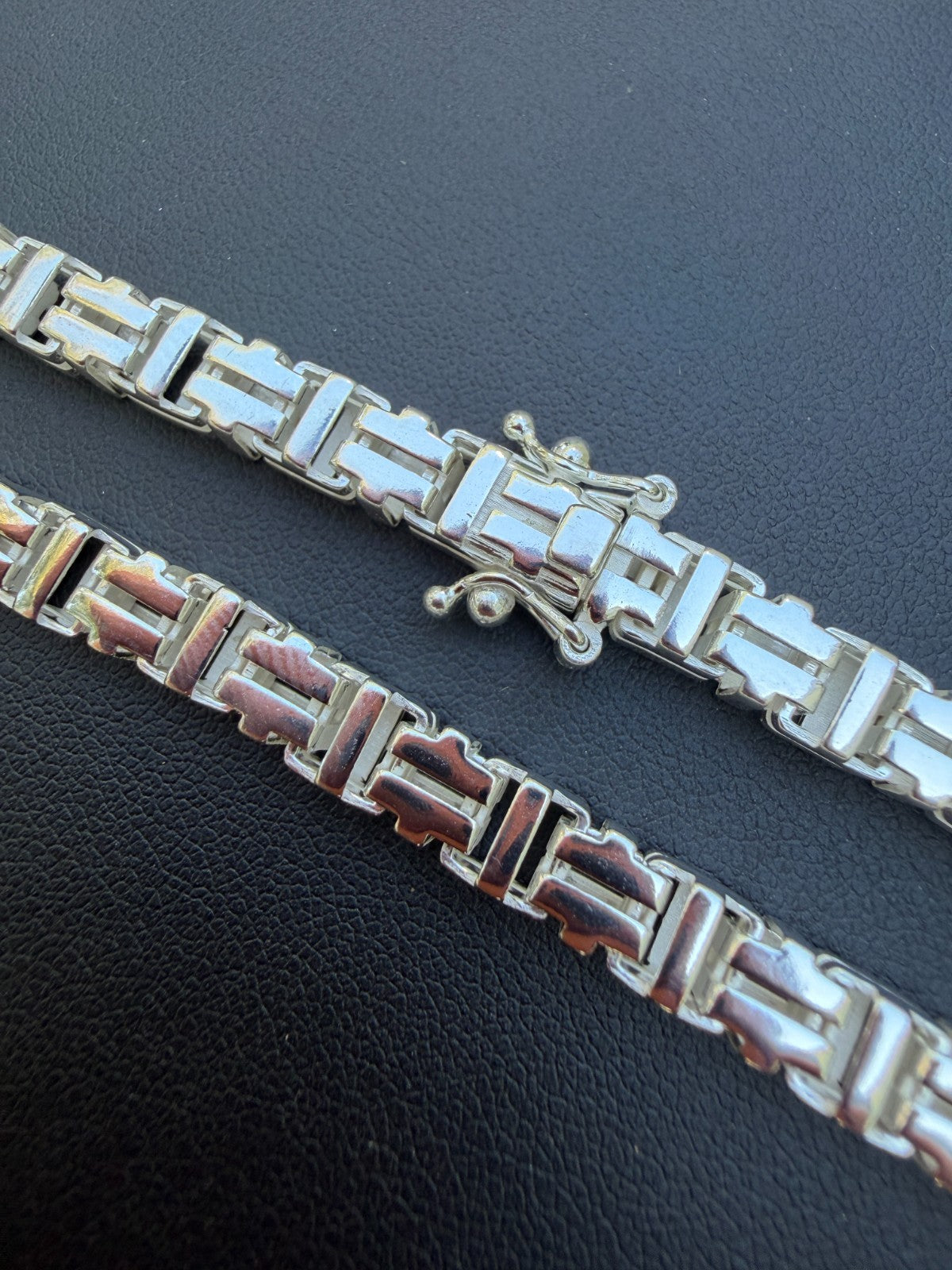 Roman Franco Byzantine Chain Necklace - 925 Sterling Silver - 18"-30" - 5.5mm