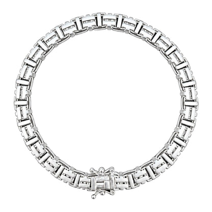 Roman Franco-Byzantine - 925 Sterling Silver - 7"-8.5" - 5.5mm