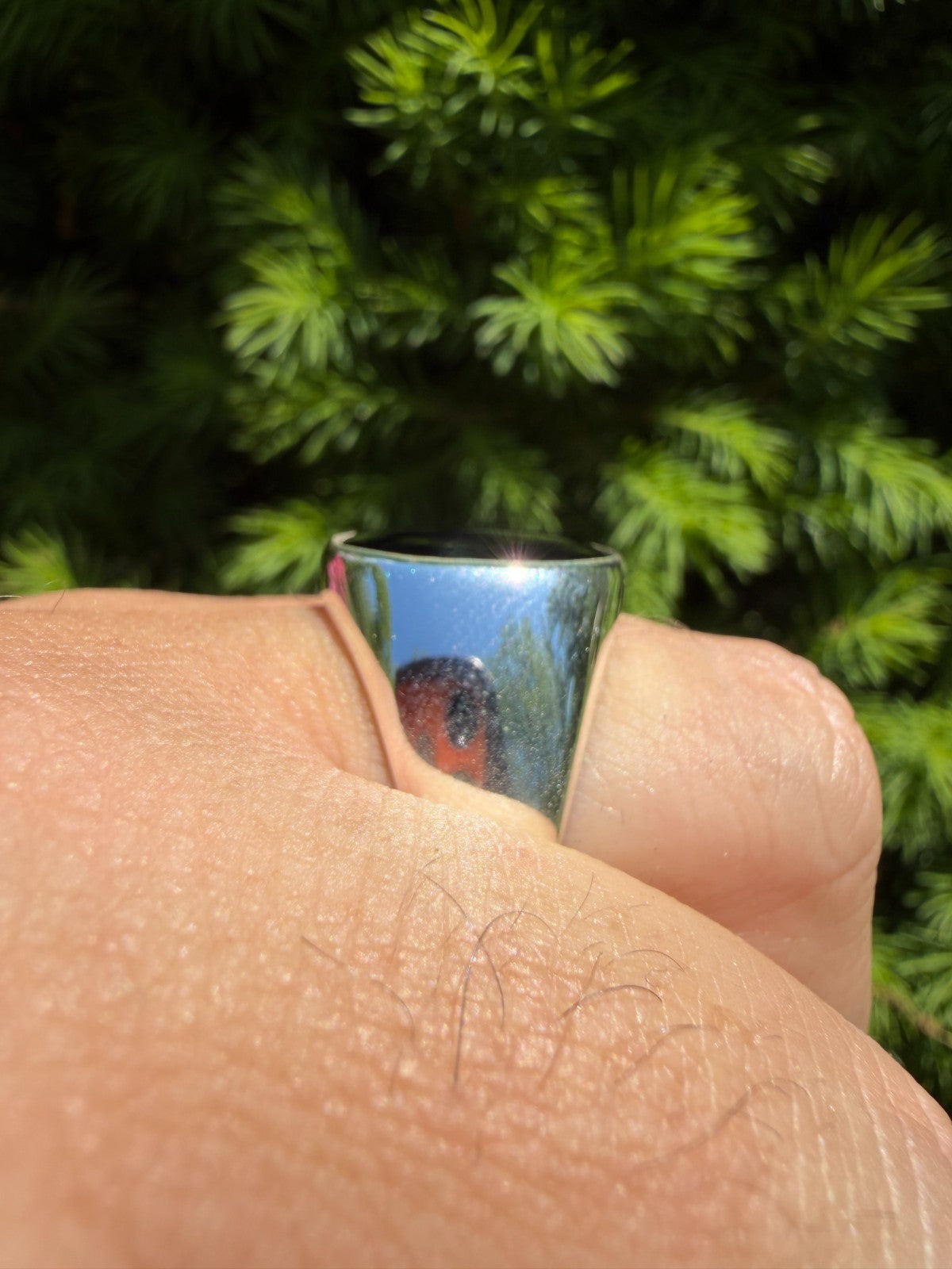 Shadow Boss Ring - 925 Silver - Genuine Black Onyx Stone