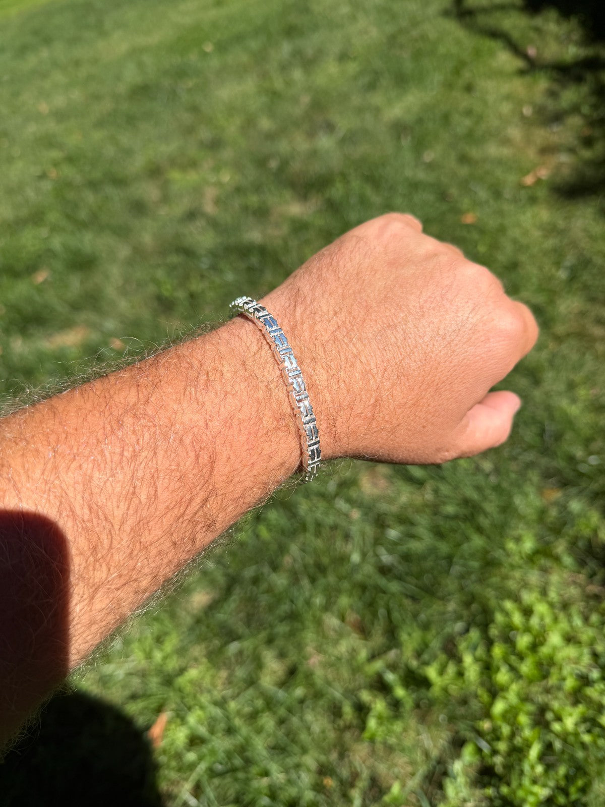 Roman Franco-Byzantine - 925 Sterling Silver - 7"-8.5" - 5.5mm