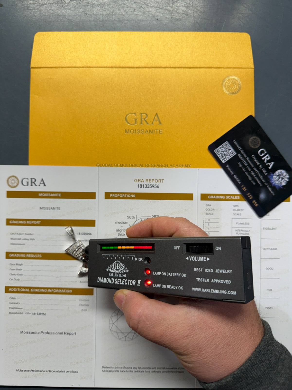 MOISSANITE Hip Iced Out Egyptian Queen Nefertiti Pendant - 14k Yellow Gold Vermeil Or 925 Silver - Medium 1.75"