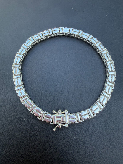 Roman Franco-Byzantine - 925 Sterling Silver - 7"-8.5" - 5.5mm