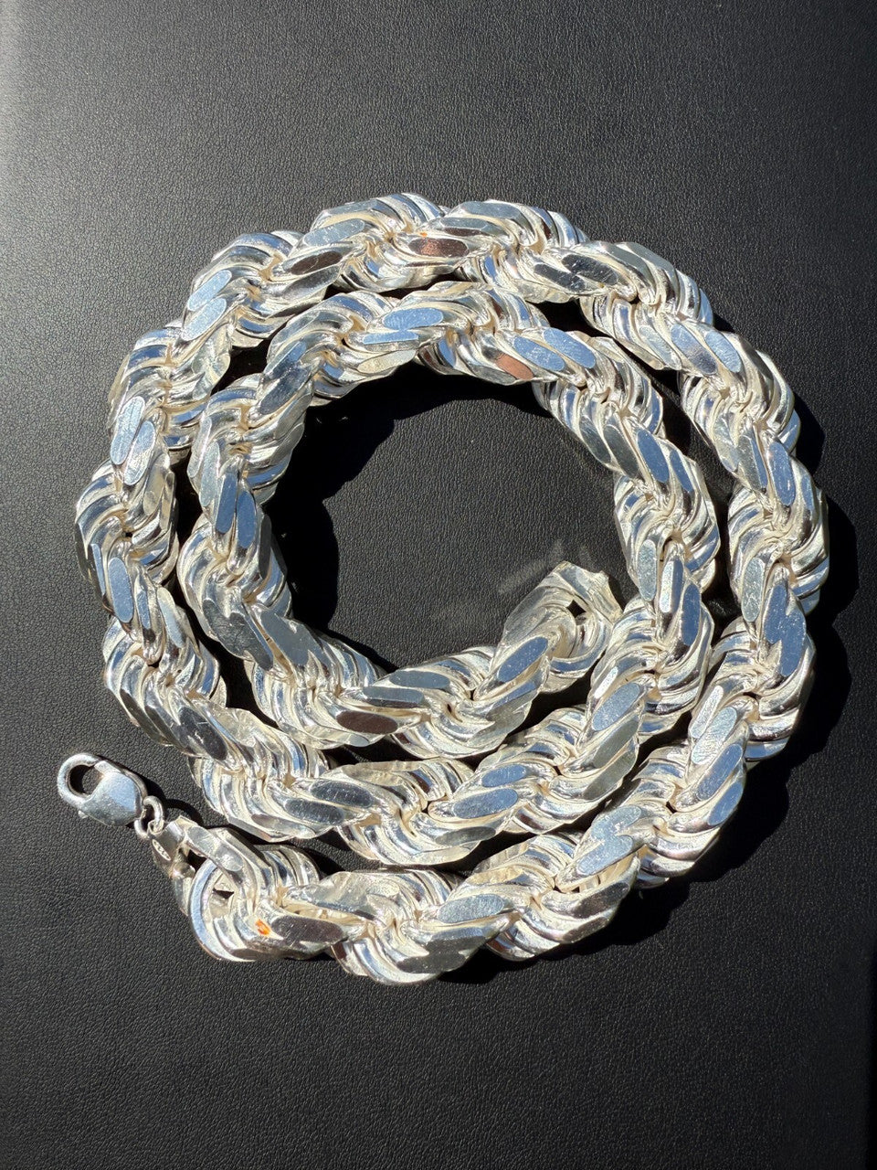 MONSTER Rope Chain Necklace - 925 Sterling Silver - 20"-30" - 16.5mm