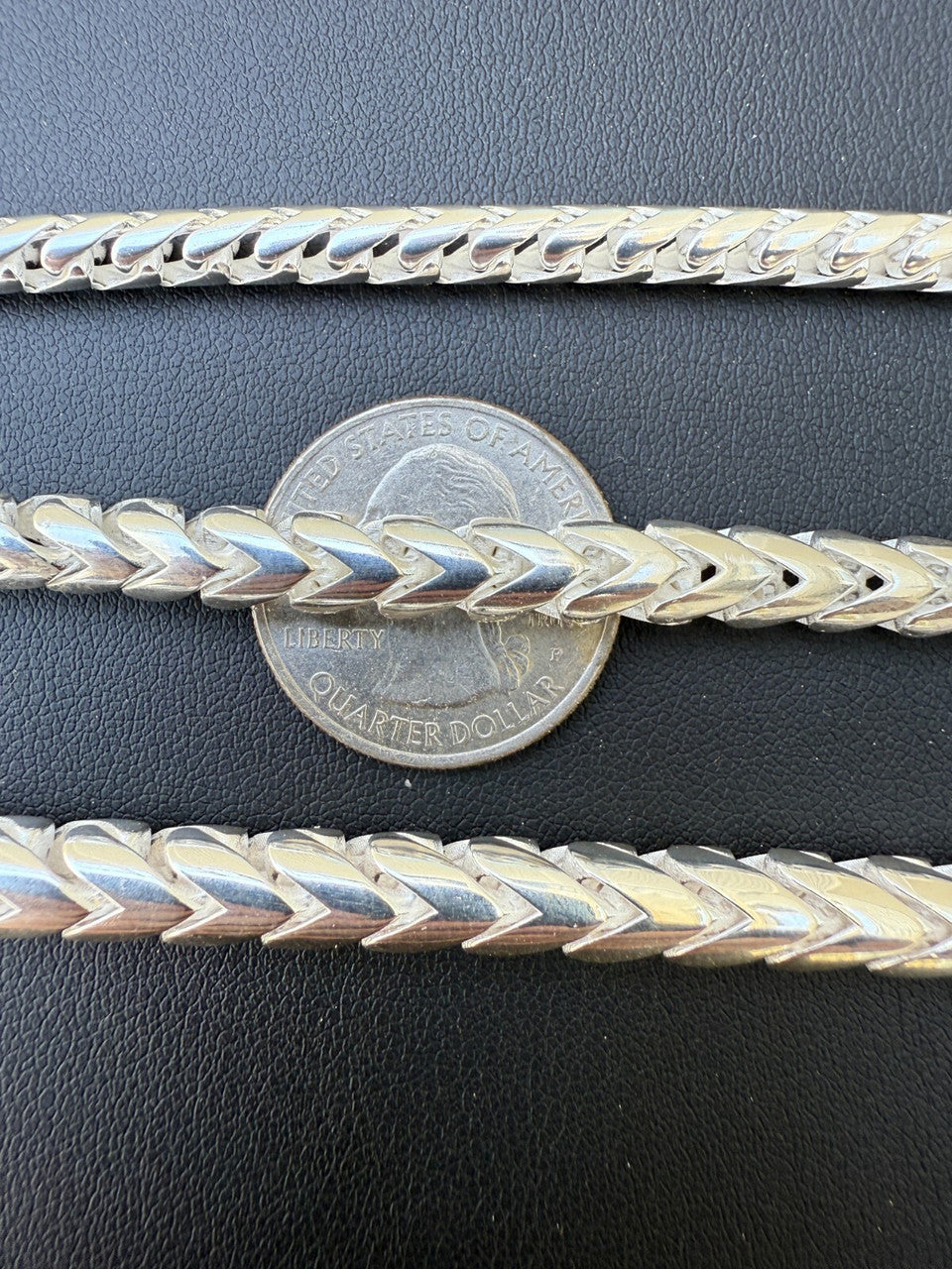 Round Franco Link Bracelet W. Box Lock - 925 Sterling Silver - 7"-9" - 5mm-7mm