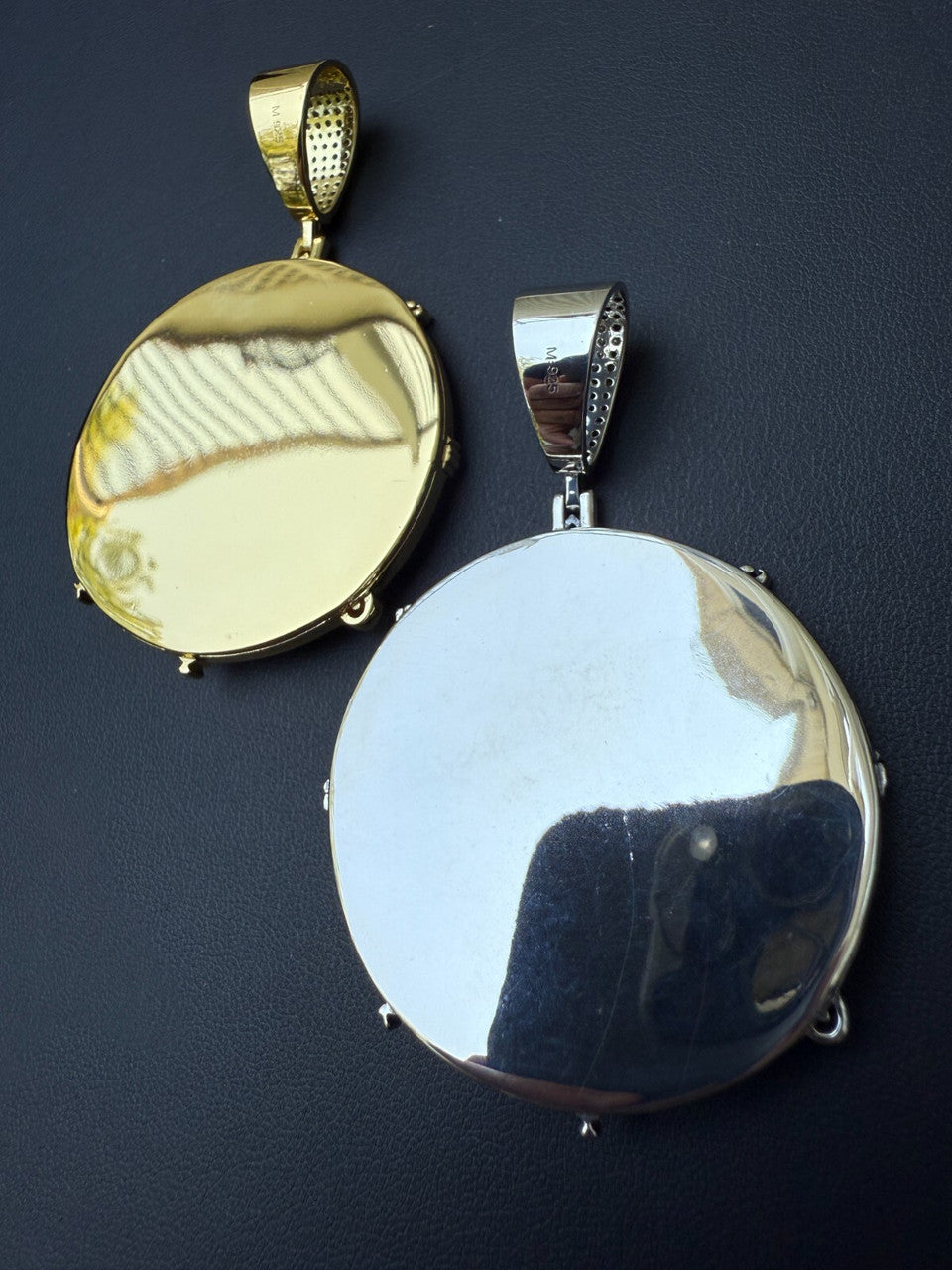 MOISSANITE Baphomet Satan - 14k Gold Vermeil or 925 Silver - Large 3"