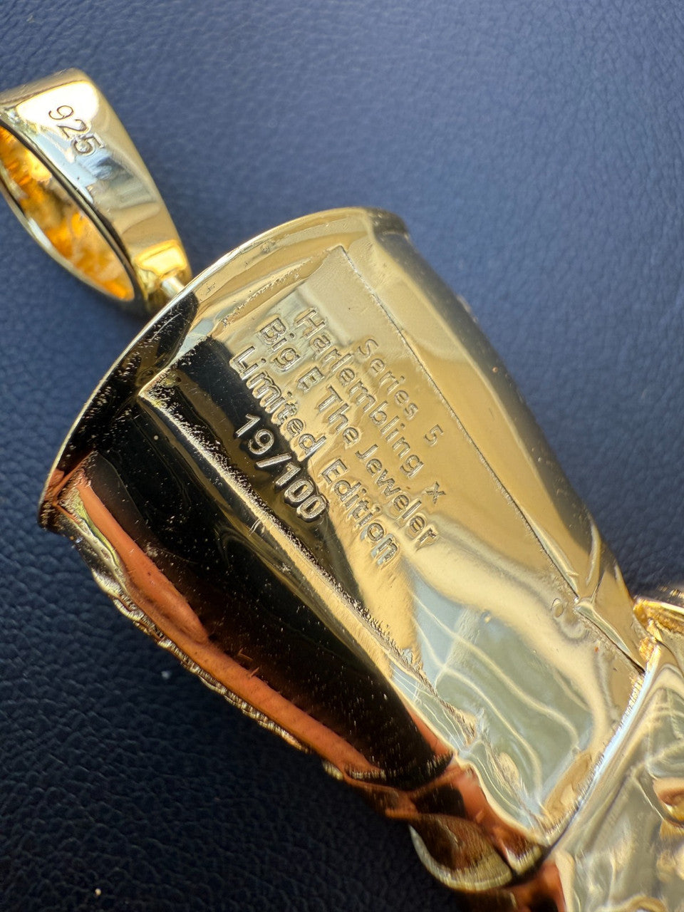 SERIES 7: Limited Edition Infinity Gauntlet Glove Pendant Harlembling x Big E The Jeweler