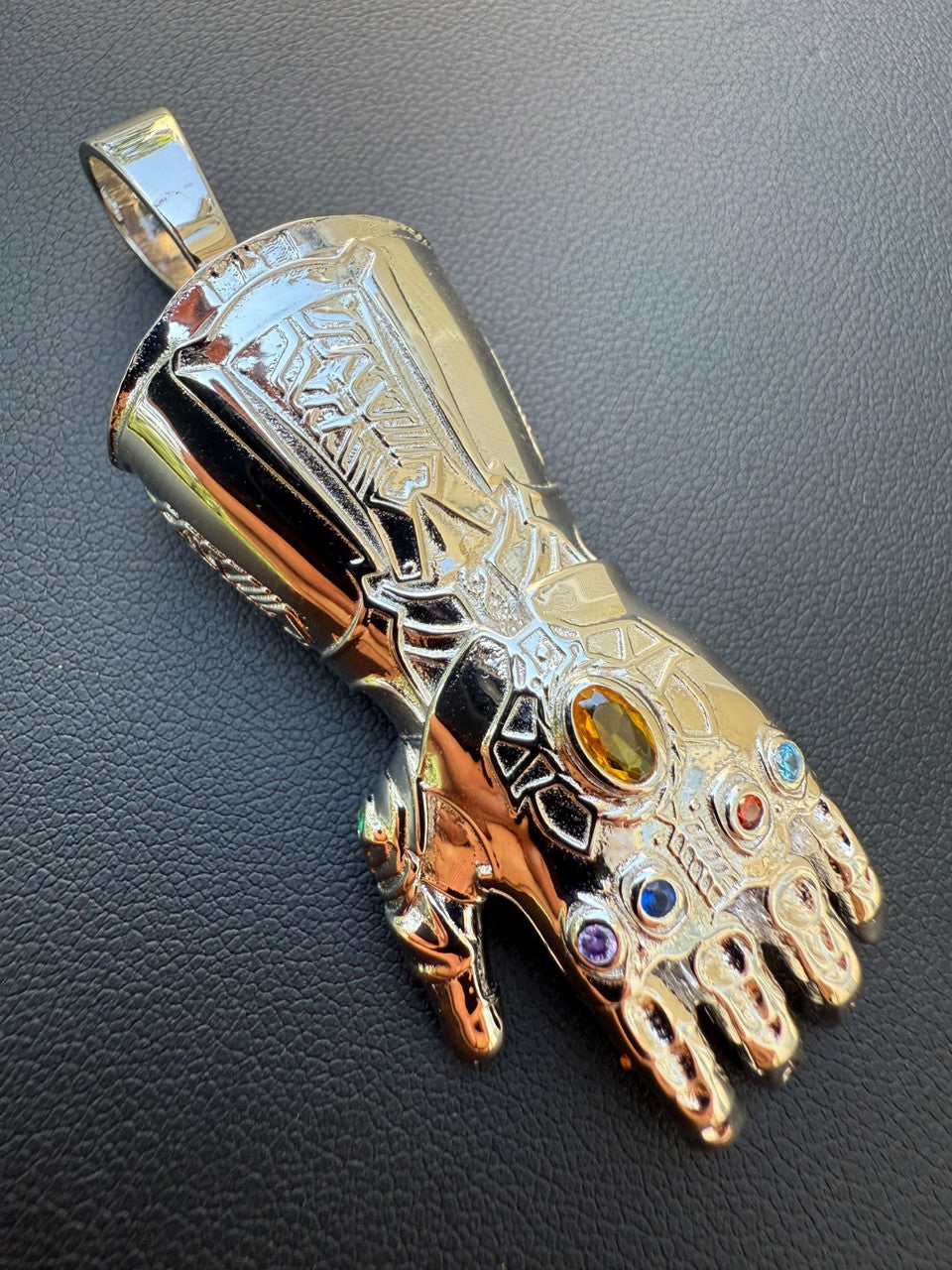 SERIES 7: Limited Edition Infinity Gauntlet Glove Pendant Harlembling x Big E The Jeweler