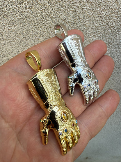 SERIES 7: Limited Edition Infinity Gauntlet Glove Pendant Harlembling x Big E The Jeweler
