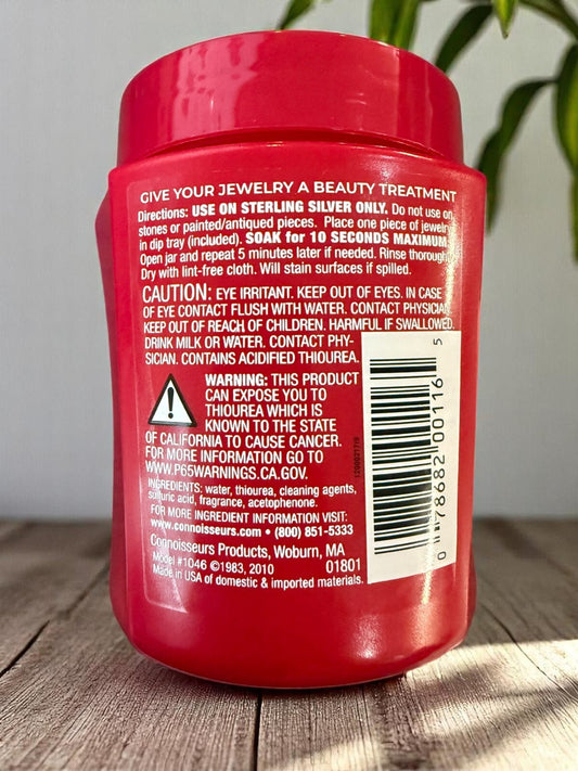 Connoisseurs Silver Jewelry Cleaner Liquid - Best 925 Sterling Silver Cleaning Imported from eBay HarlemBling