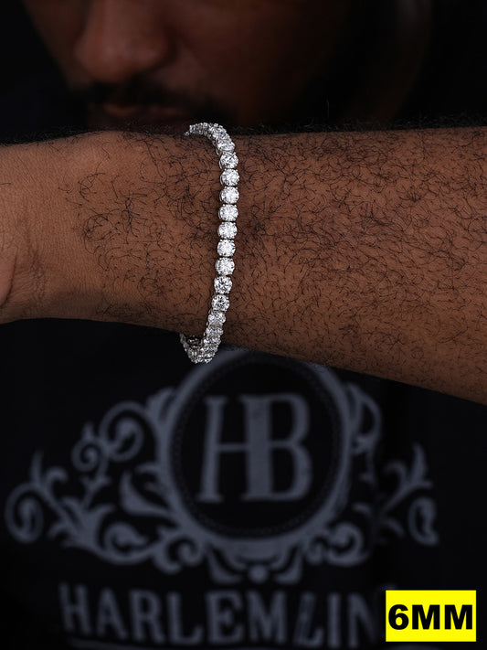 #1 BESTSELLER Tennis Bracelet Iced Out CZ Stones - 14k Gold Vermeil Or 925 Silver - 3mm-7mm - 6-9"
