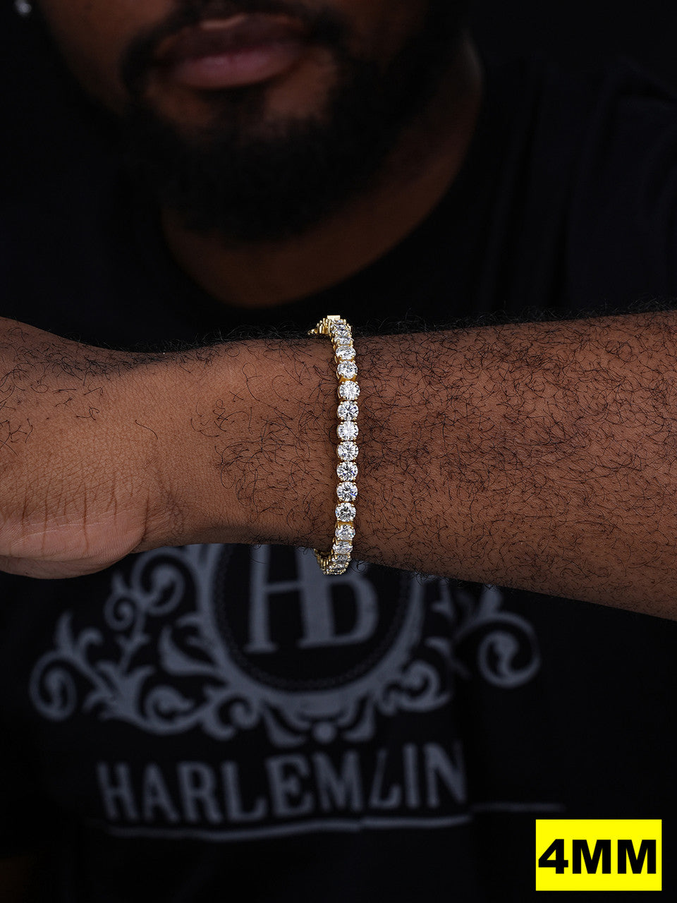 #1 BESTSELLER Tennis Bracelet Iced Out CZ Stones - 14k Gold Vermeil Or 925 Silver - 3mm-7mm - 6-9"