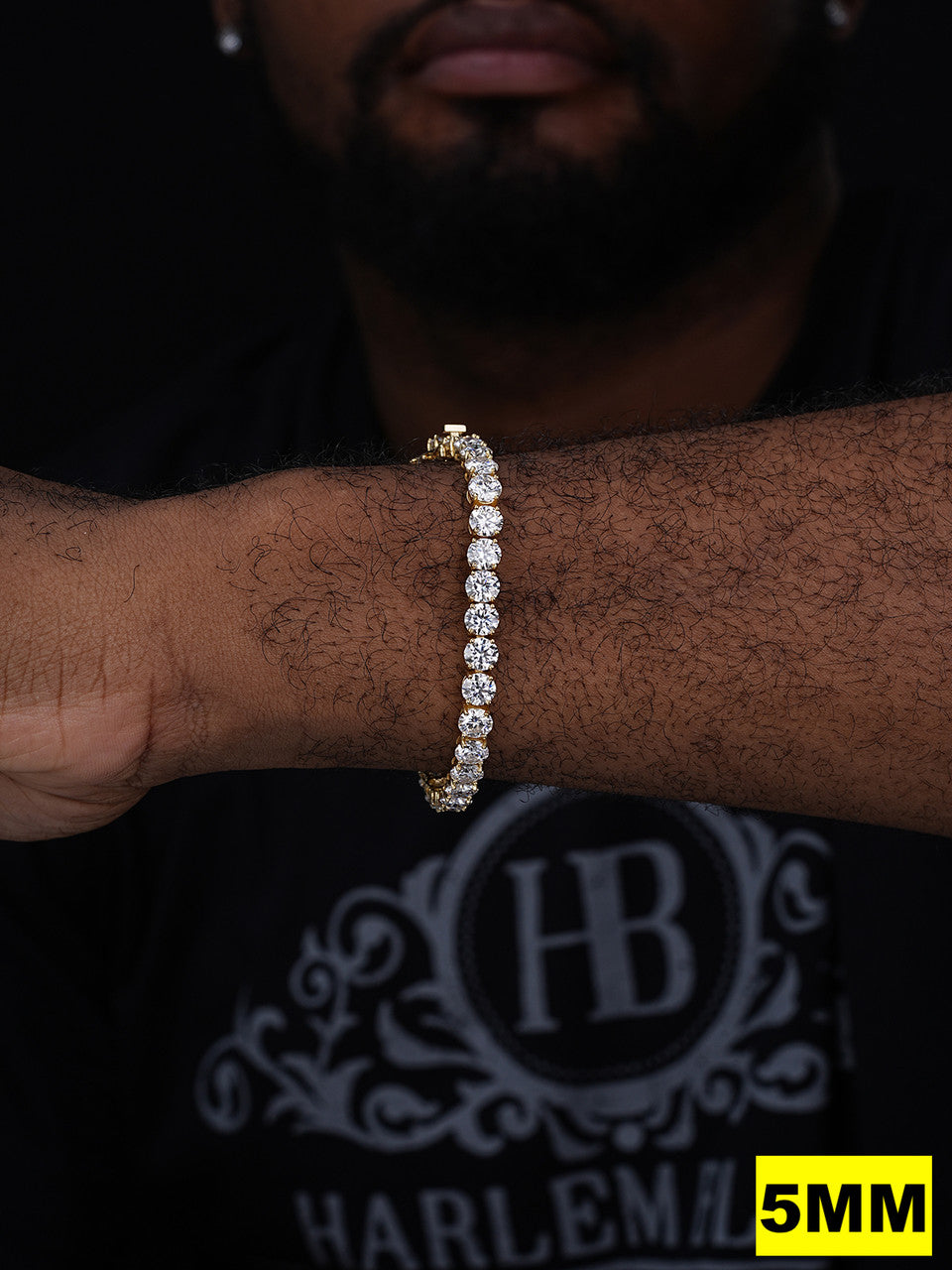#1 BESTSELLER Tennis Bracelet Iced Out CZ Stones - 14k Gold Vermeil Or 925 Silver - 3mm-7mm - 6-9"