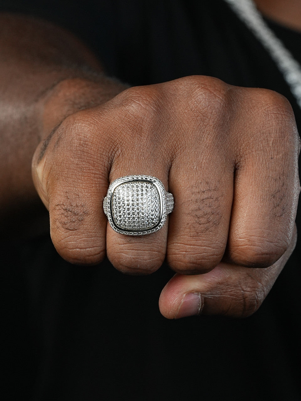 10mil Followers Influencer Ring - 925 Silver - CZ Stones