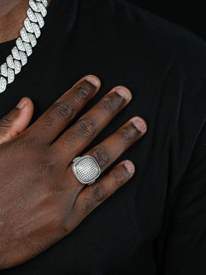 10mil Followers Influencer Ring - 925 Silver - CZ Stones