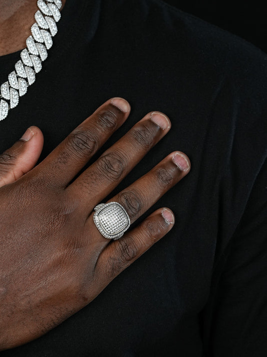 10mil Followers Influencer Ring - 925 Silver - CZ Stones