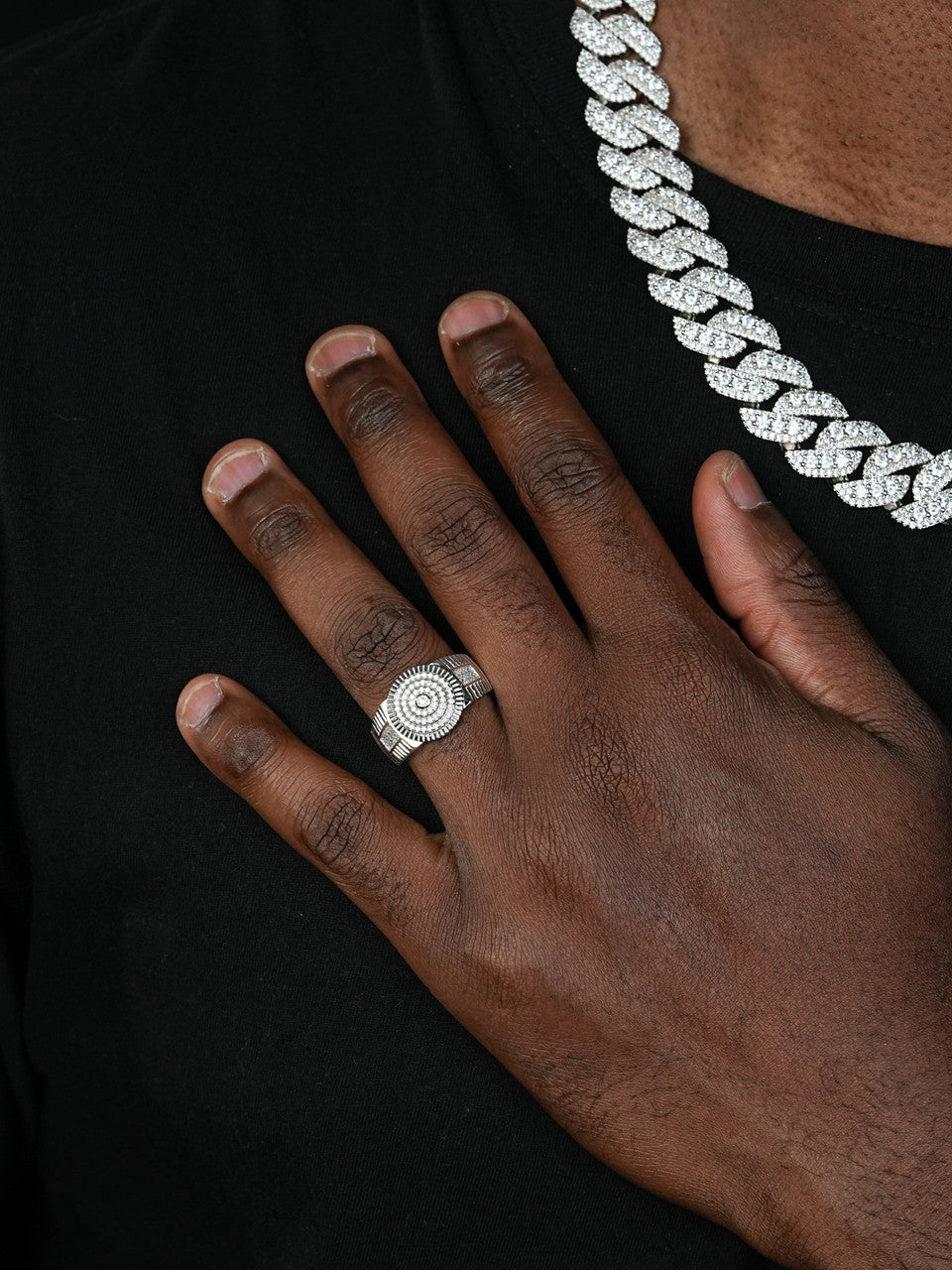 The OG Ring - Harlembling Classic Since 2018 - 925 Silver - CZ Stones