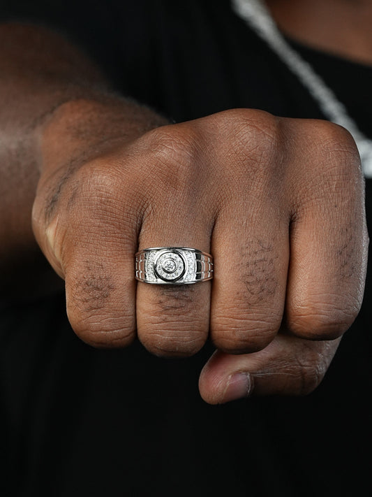 MOISSANITE Simple Ring Harlembling Classic Since 2015 - 925 Silver