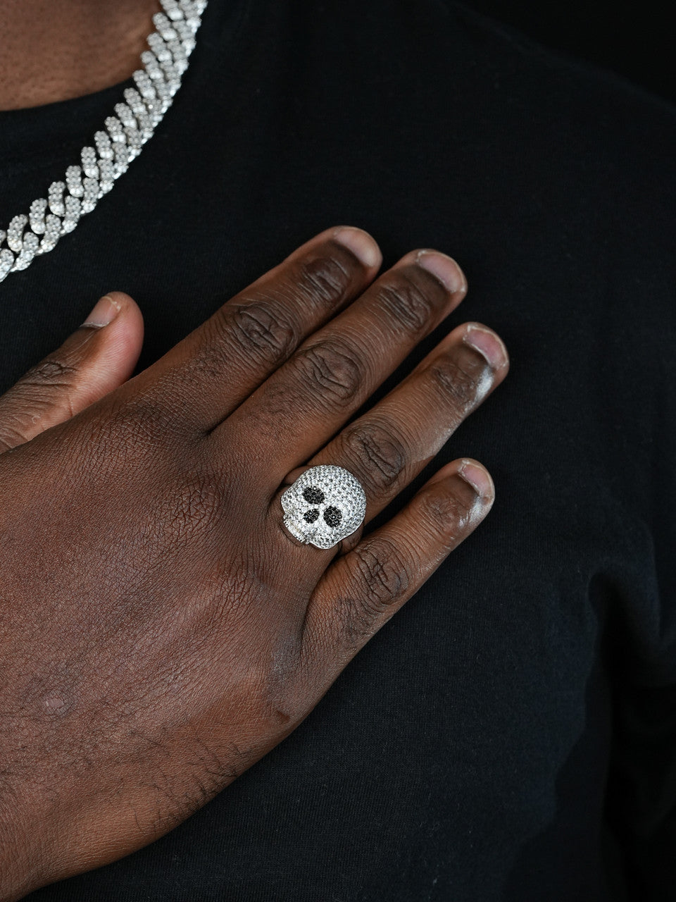 Lot - Sterling Silver Ring - with 14kt Gold Elements Lot - Sterling Silver Ring - with 14kt Gold Elements