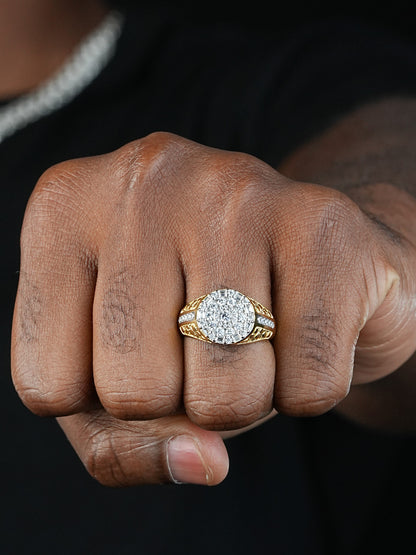 Tokyo Ring - 14k Gold Vermeil 925 Silver - CZ Stones