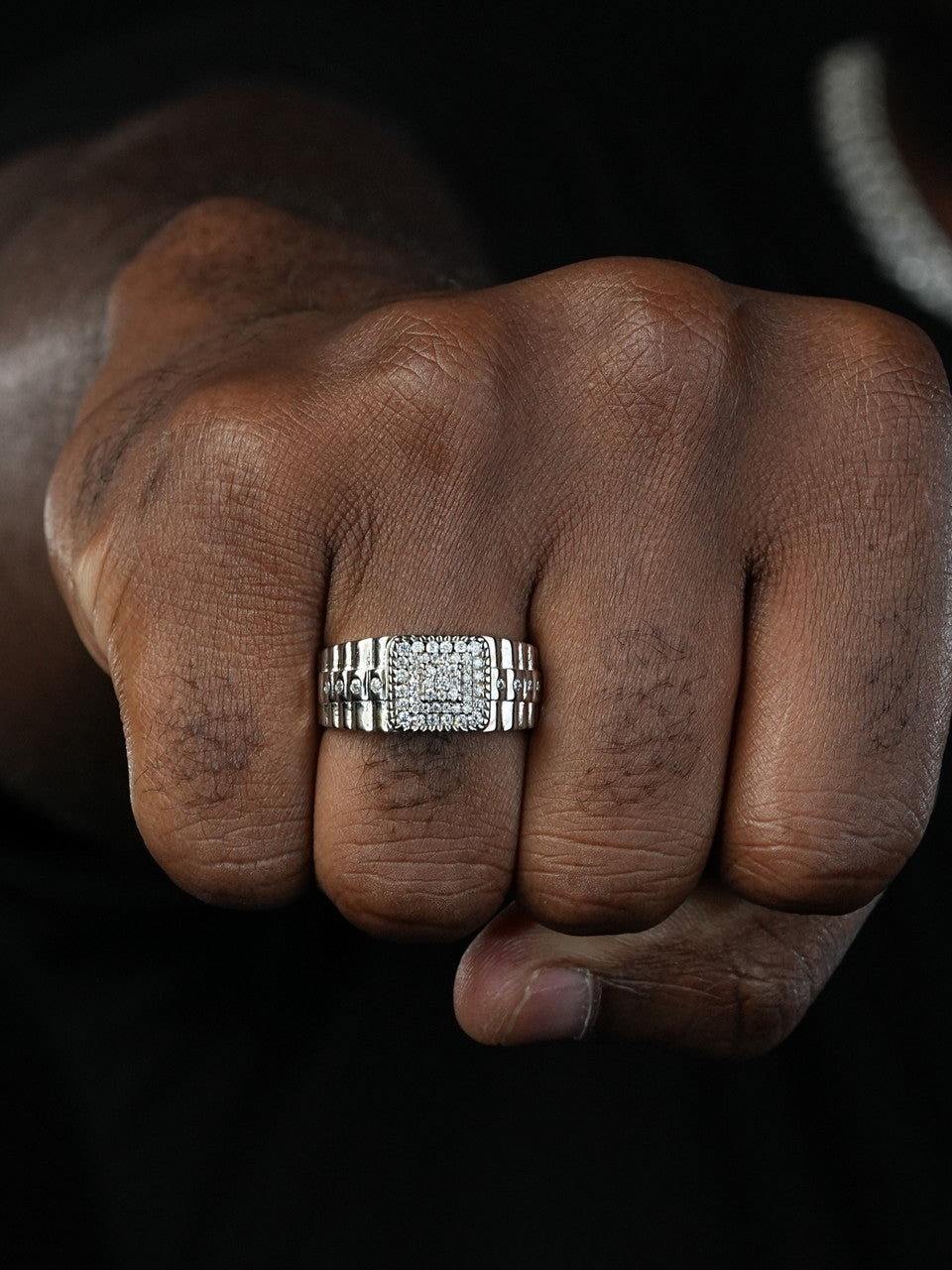 MOISSANITE Diamond District Ring - 925 Silver