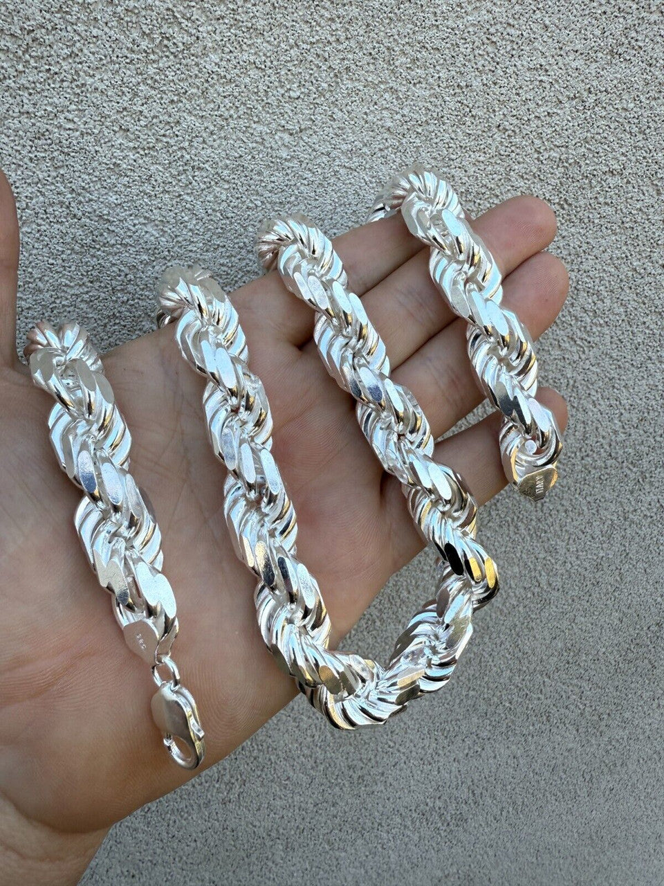 LIMITED EDITION - 14.5mm HANDMADE ROPE CHAIN - Only 30pc Made CHAINS HarlemBling