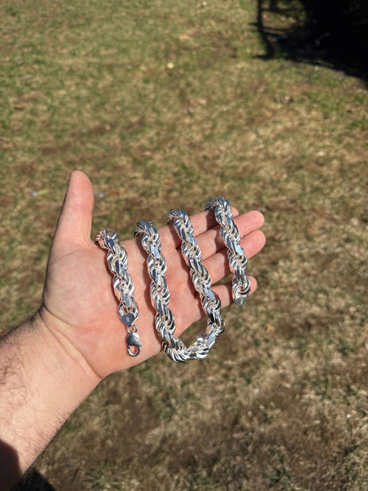 LIMITED EDITION - 14.5mm HANDMADE ROPE CHAIN - Only 30pc Made CHAINS HarlemBling