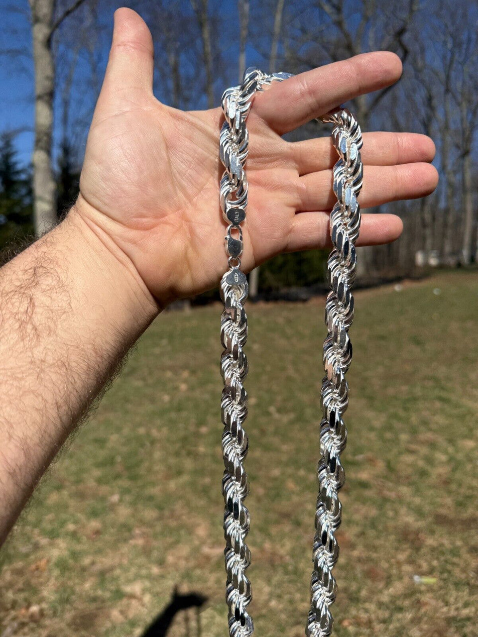 LIMITED EDITION - 14.5mm HANDMADE ROPE CHAIN - Only 30pc Made CHAINS HarlemBling