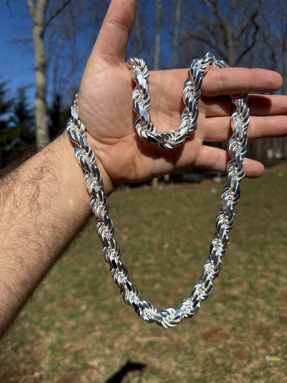 LIMITED EDITION - 14.5mm HANDMADE ROPE CHAIN - Only 30pc Made CHAINS HarlemBling