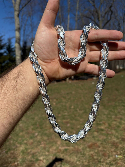 LIMITED EDITION - 14.5mm HANDMADE ROPE CHAIN - Only 30pc Made CHAINS HarlemBling