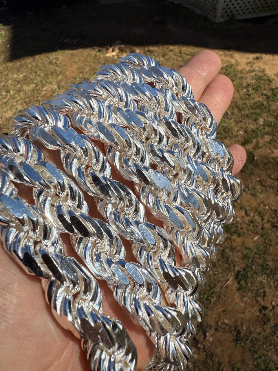 LIMITED EDITION - 14.5mm HANDMADE ROPE CHAIN - Only 30pc Made CHAINS HarlemBling