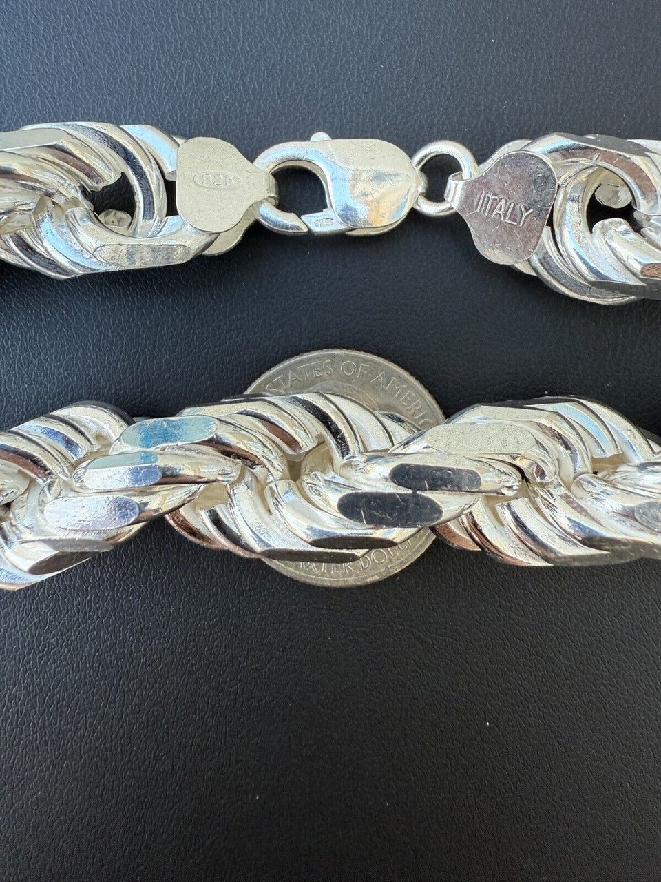 LIMITED EDITION - 14.5mm HANDMADE ROPE CHAIN - Only 30pc Made CHAINS HarlemBling