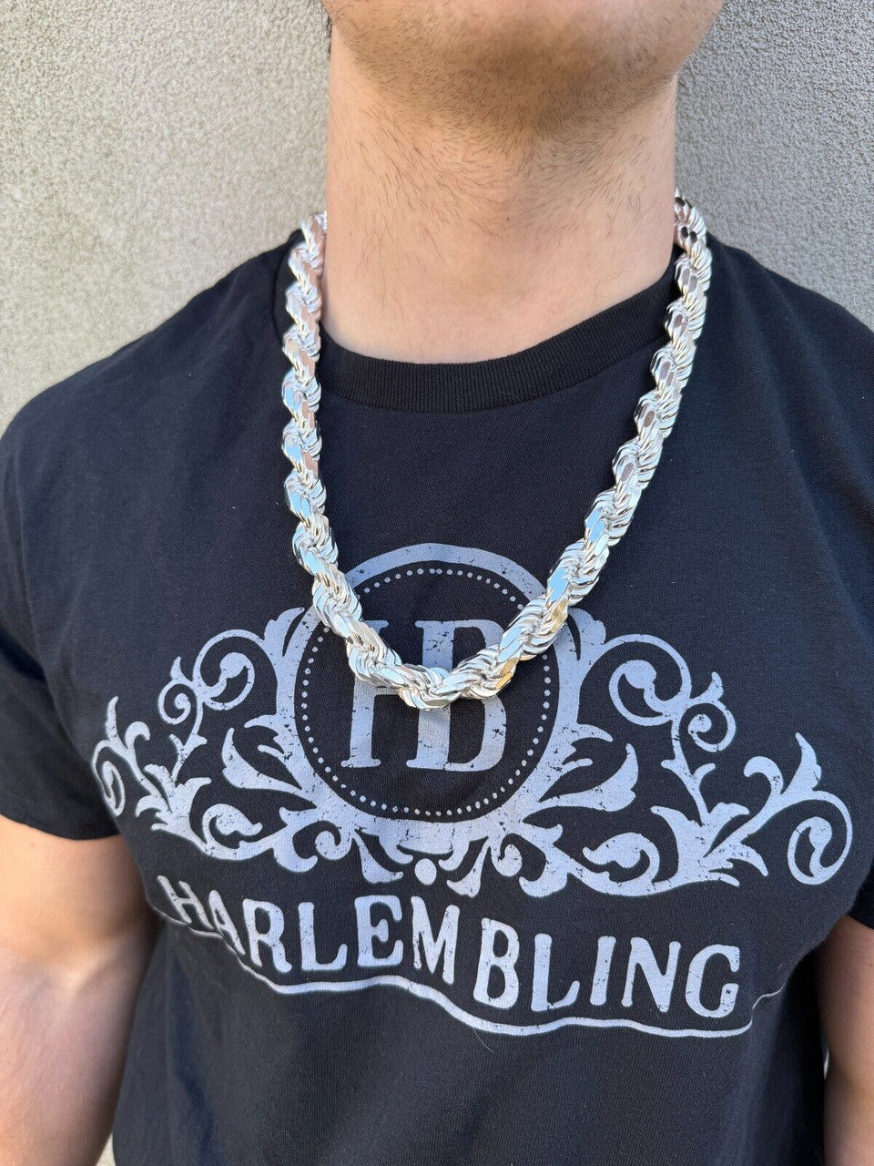 LIMITED EDITION - 14.5mm HANDMADE ROPE CHAIN - Only 30pc Made CHAINS HarlemBling