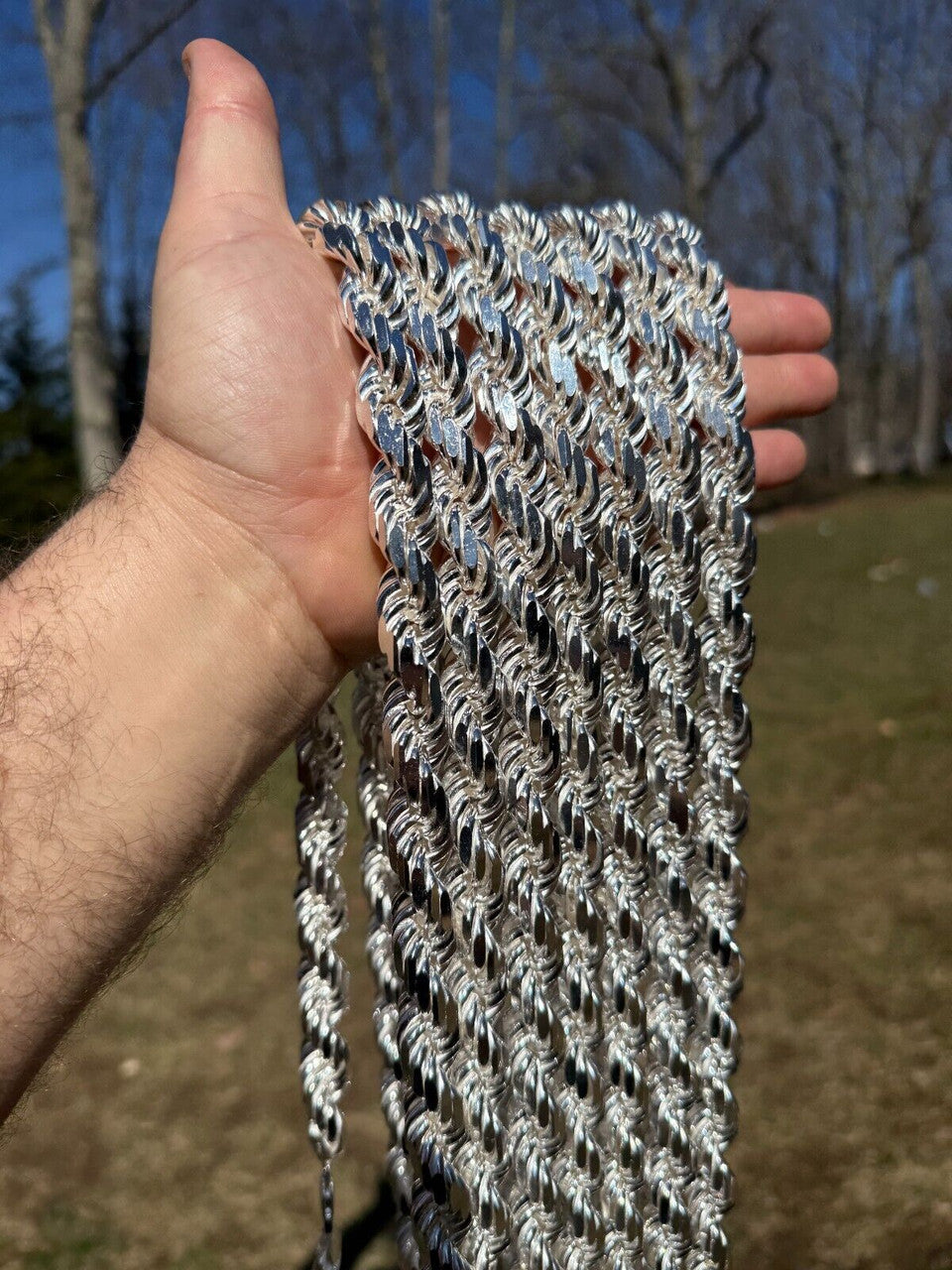 LIMITED EDITION - 14.5mm HANDMADE ROPE CHAIN - Only 30pc Made CHAINS HarlemBling