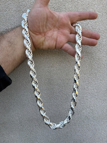 LIMITED EDITION - 14.5mm HANDMADE ROPE CHAIN - Only 30pc Made CHAINS HarlemBling