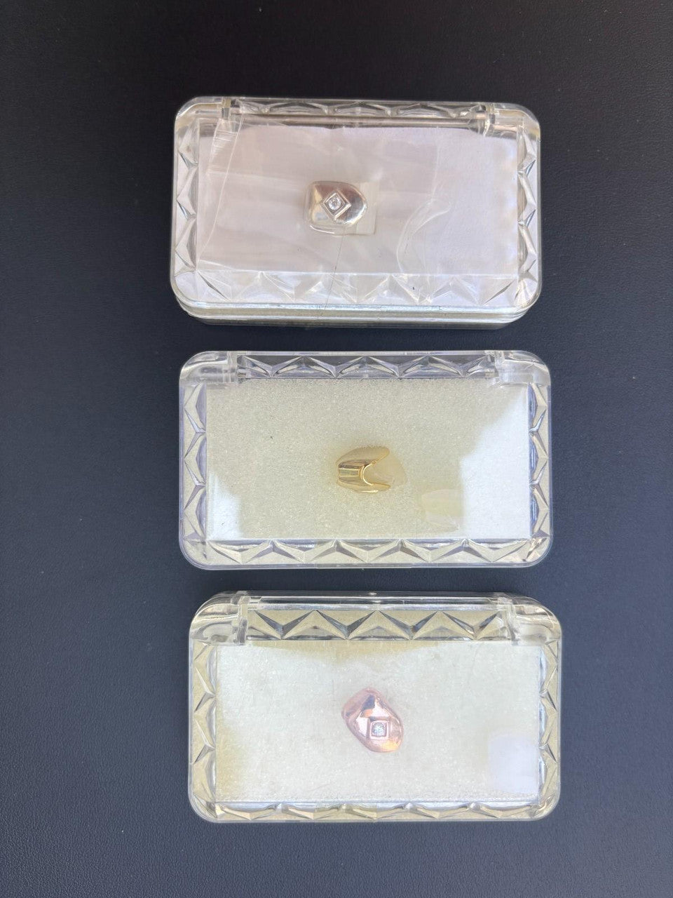 Solid 925 Sterling CZ Silver Single Tooth Grillz Real Custom Hip Hop Grills Caps Imported from eBay HarlemBling