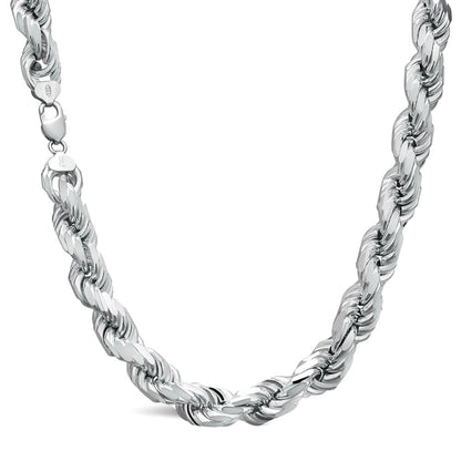 MONSTER Rope Chain Necklace - 925 Sterling Silver - 20"-30" - 16.5mm